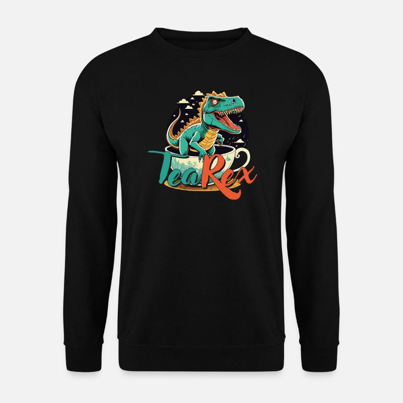 TeaRex - Unisex Pullover - Schwarz
