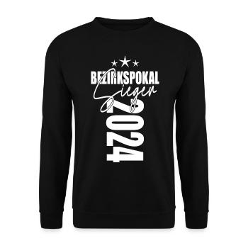 Bezirkspokal Sieger 2024 - Unisex Pullover - Schwarz - Vorne - Alina (178cm) & Michal (187cm)