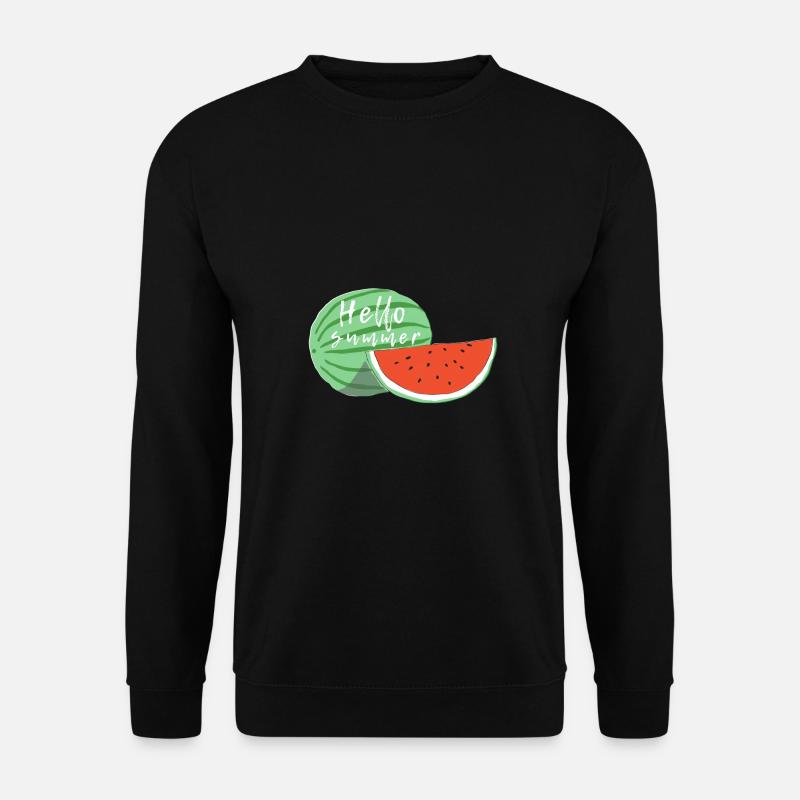 HALLO SOMMER - Unisex Pullover - Schwarz