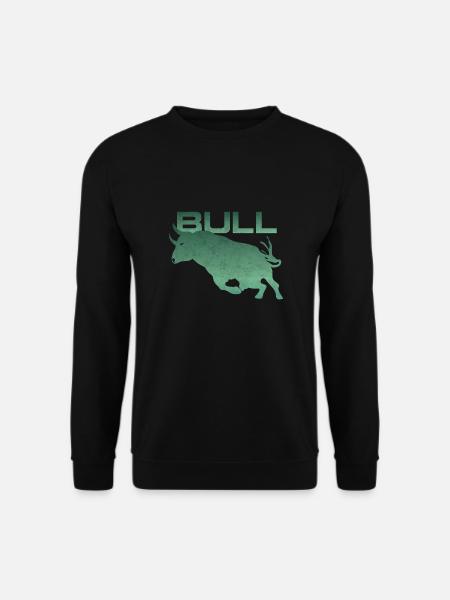 Bull silhouette - Unisex Sweatshirt - black