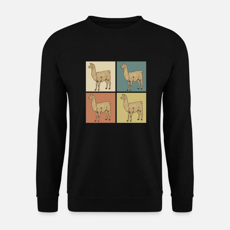 Alpaka - Unisex Pullover - Schwarz