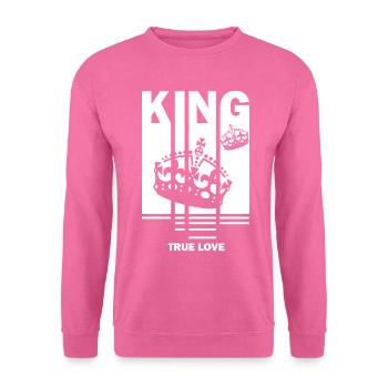 KING - Unisex Pullover - Pink - Vorne