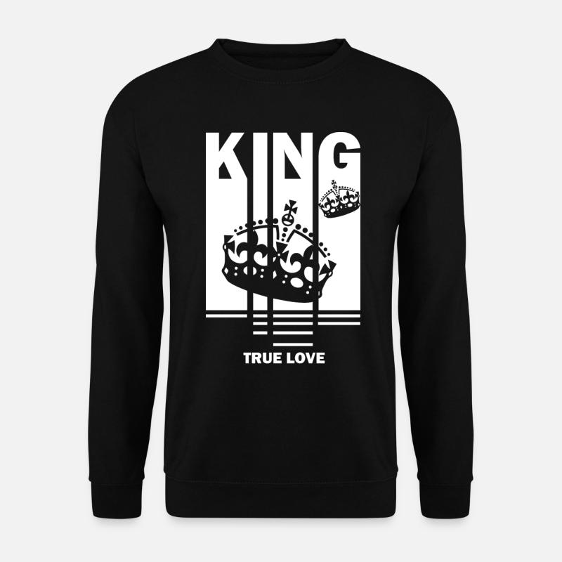 KING - Unisex Sweatshirt - black