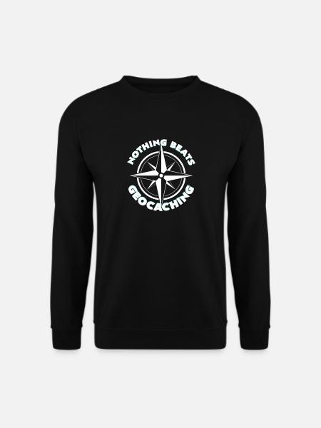 Geocaching - Unisex Pullover - Schwarz