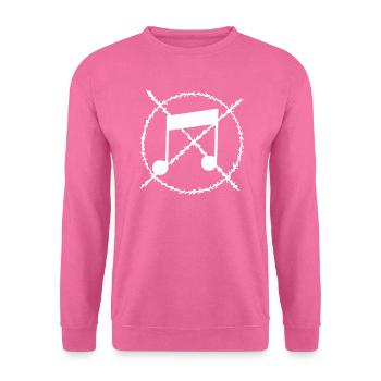 Musique de bruit (Logo Noisecore) - Sweat-shirt Unisexe - rose - Devant