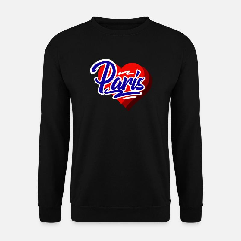 Paris - Unisex Sweatshirt - black