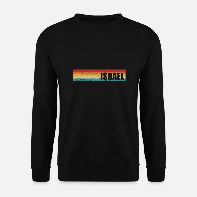Israel - Unisex Pullover - Schwarz