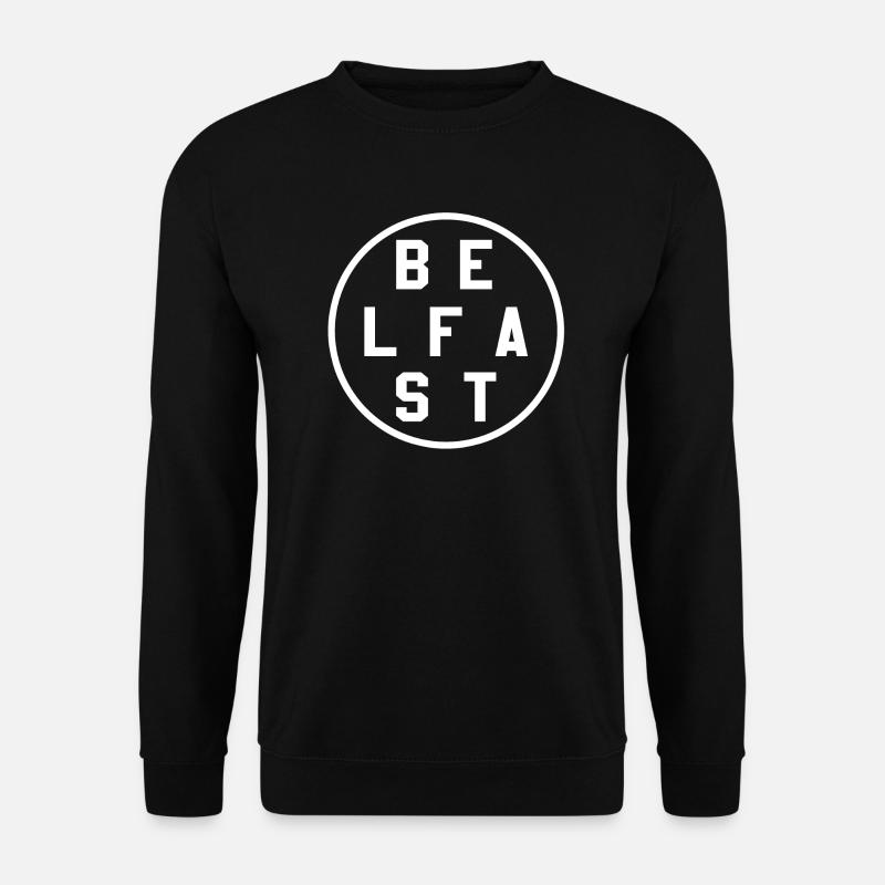 Belfast - Unisex Sweatshirt - black