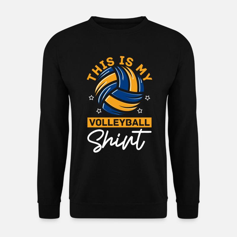 Volleyball Beachvolleyball - Unisex Pullover - Schwarz