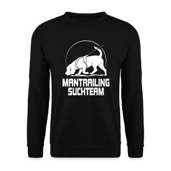 Mantrailing Recherche Team Chien Sport Chiens Wilsigns - Sweat-shirt Unisexe - noir - Devant - Alina (178cm) & Michal (187cm)