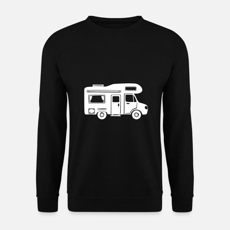 Wohnmobil Camping Wohnwagen - Unisex Pullover - Schwarz