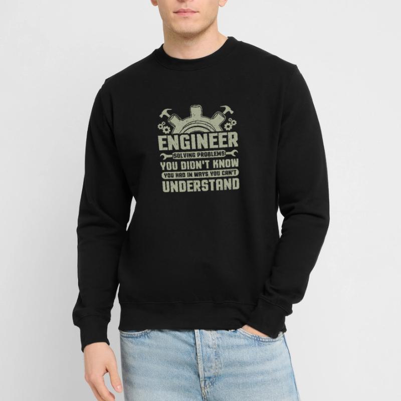 Engineer Problem Solver Engineering Karriere Unisex Pullover