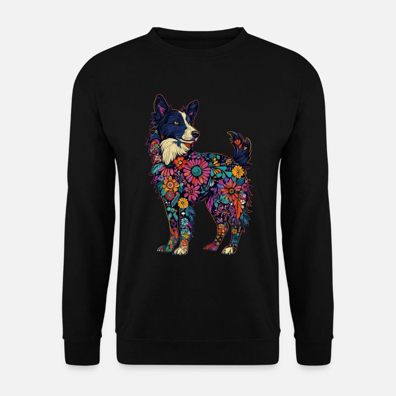 Border Collie - Unisex Pullover - Schwarz