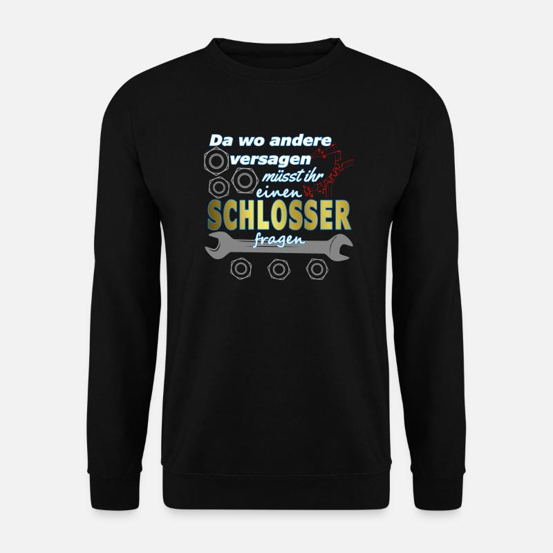 SCHLOSSER T-SHIRT GESCHENK-IDEE - Unisex Pullover - Schwarz