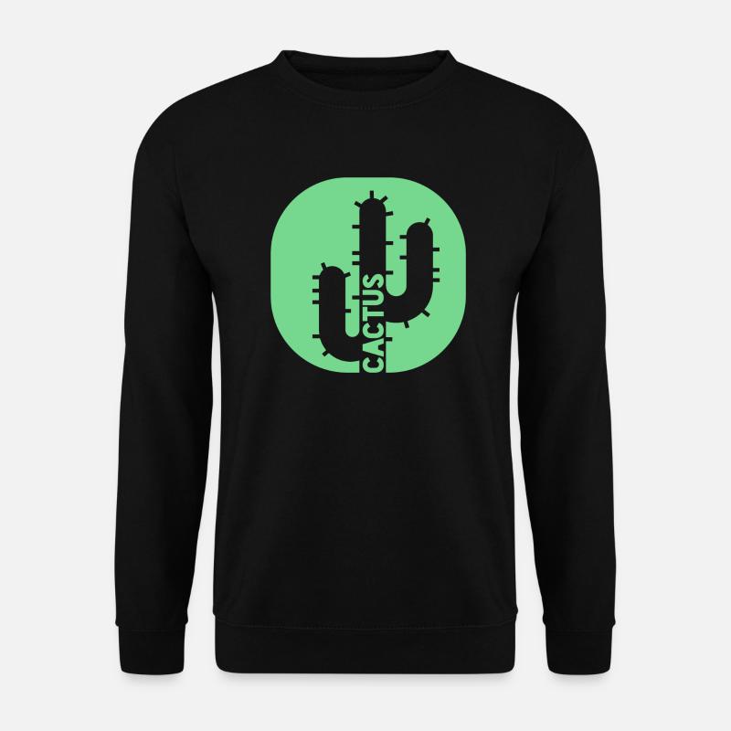 Cactus Green Cool - Unisex Sweatshirt - black