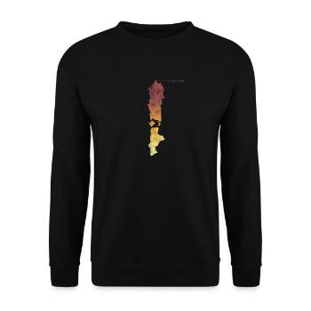 Christmas gift for bouldering - Unisex Sweatshirt - black - Front - Alina (178cm) & Michal (187cm)