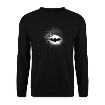 chauve-souris - Sweat-shirt Unisexe - noir - Devant - Alina (178cm) & Michal (187cm)