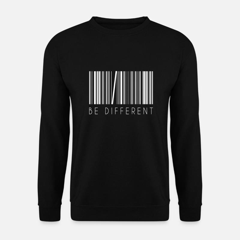 Be Different! - Unisex Sweatshirt - black