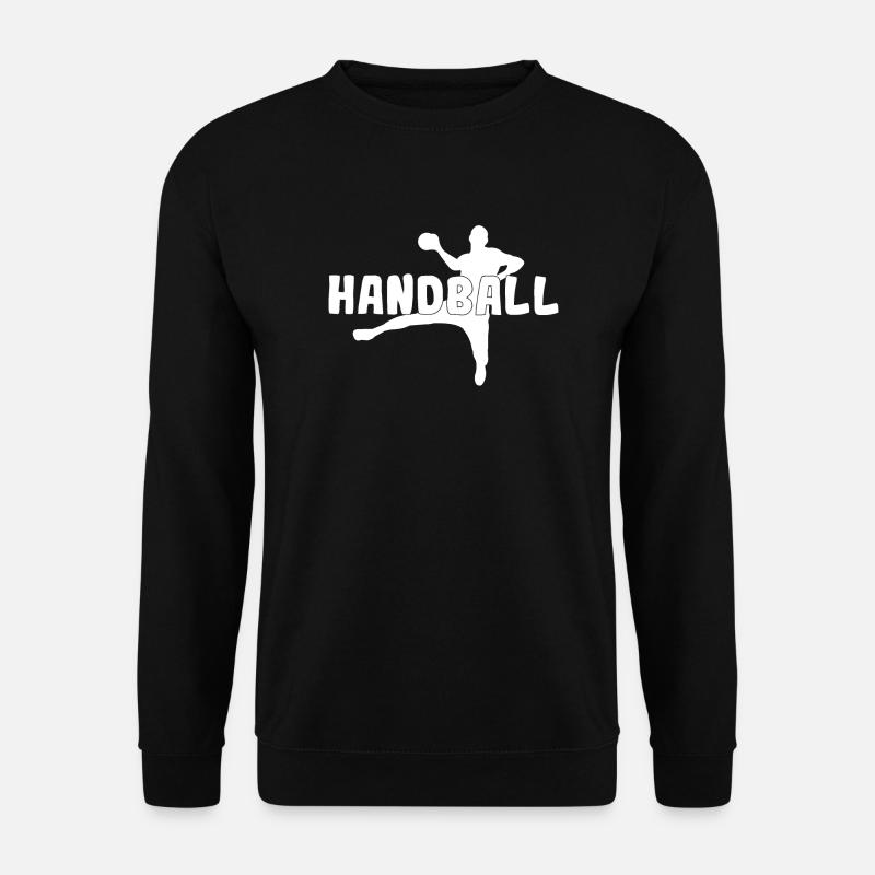 Handball - Sport - Hobby - Unisex Pullover - Schwarz