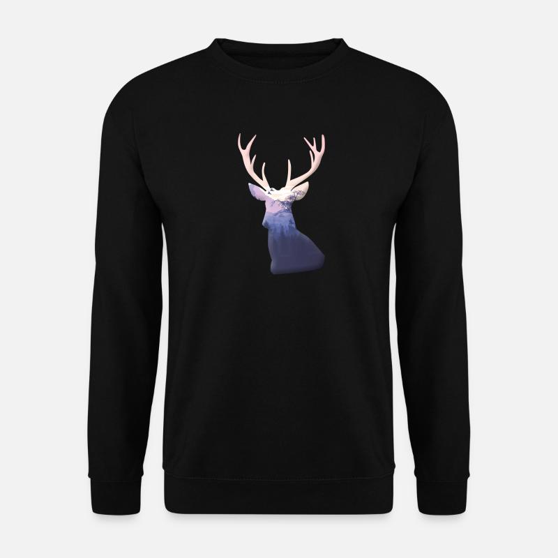 deer - Unisex Sweatshirt - black