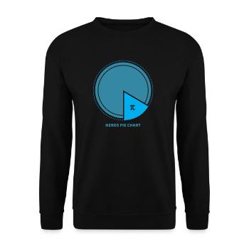 pi - Sweat-shirt Unisexe - noir - Devant - Alina (178cm) & Michal (187cm)