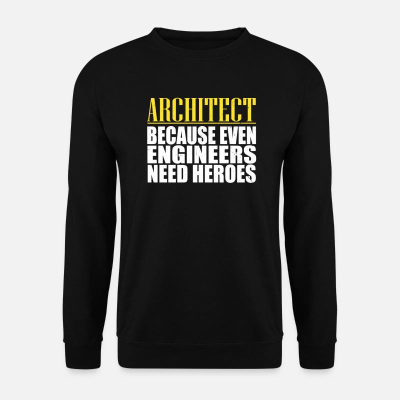 architect - Unisex Sweatshirt - black