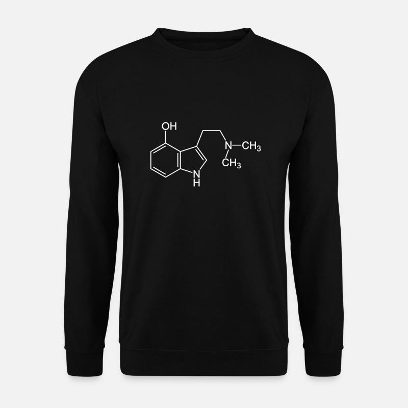 Psilocine molécule - Sweat-shirt Unisexe - noir