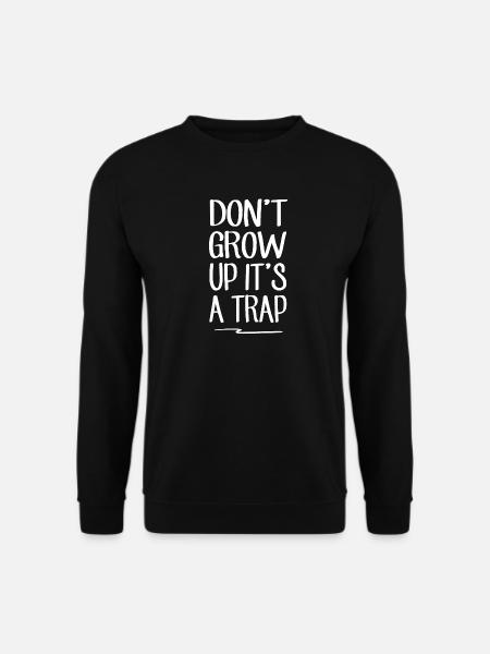sarcastically - Unisex Sweatshirt - black