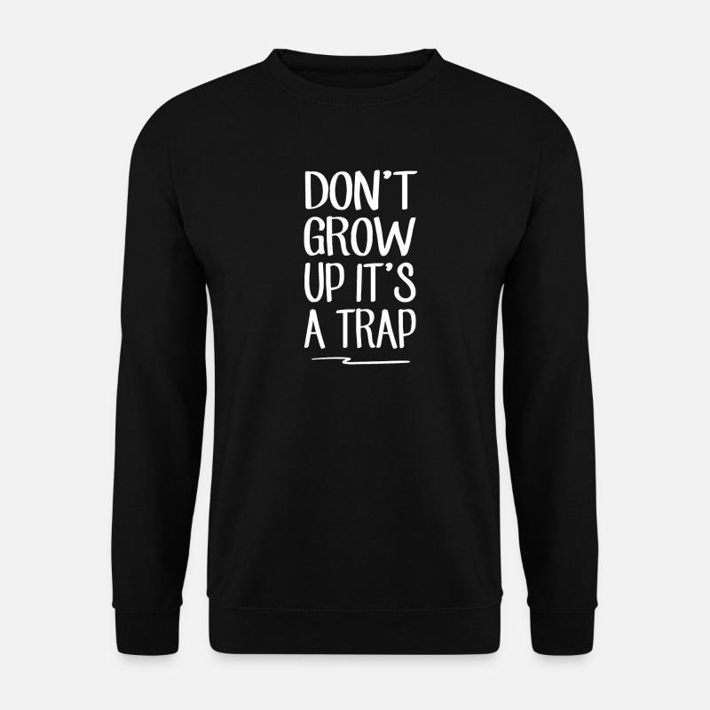 sarcastically - Unisex Sweatshirt - black