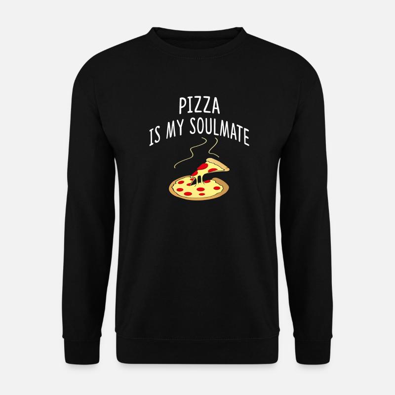Pizza - Unisex Sweatshirt - black