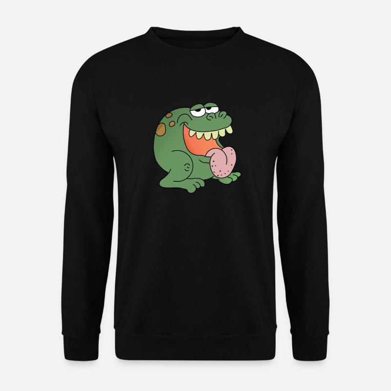 Frosch - Unisex Pullover - Schwarz