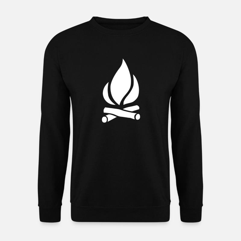 feu de camp - Sweat-shirt Unisexe - noir