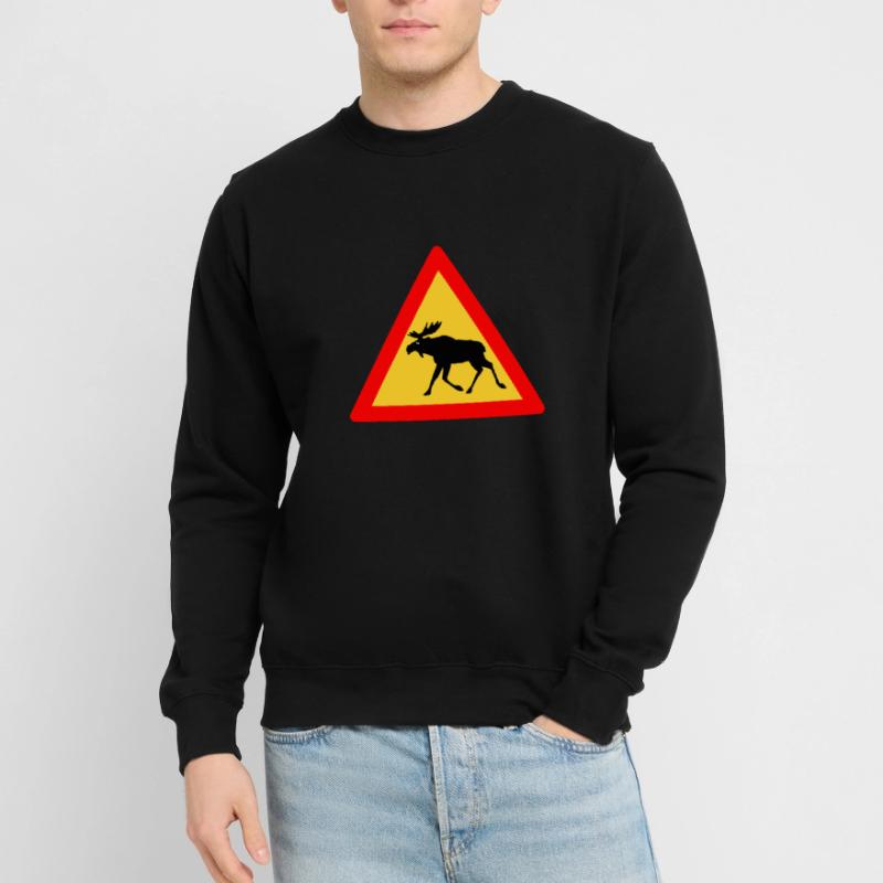 Grumpy Elch Unisex Pullover