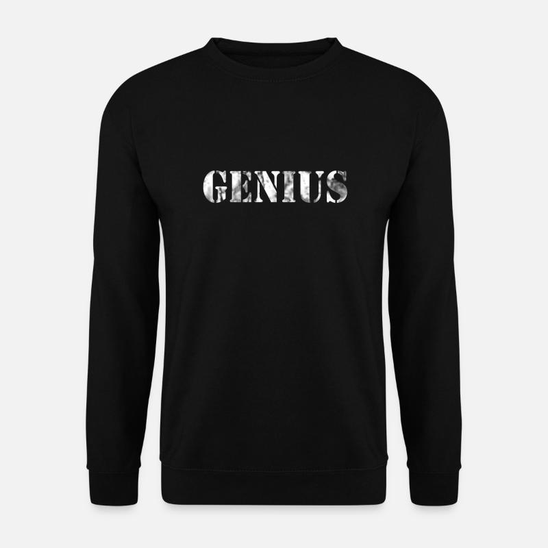 Genius - Unisex Pullover - Schwarz