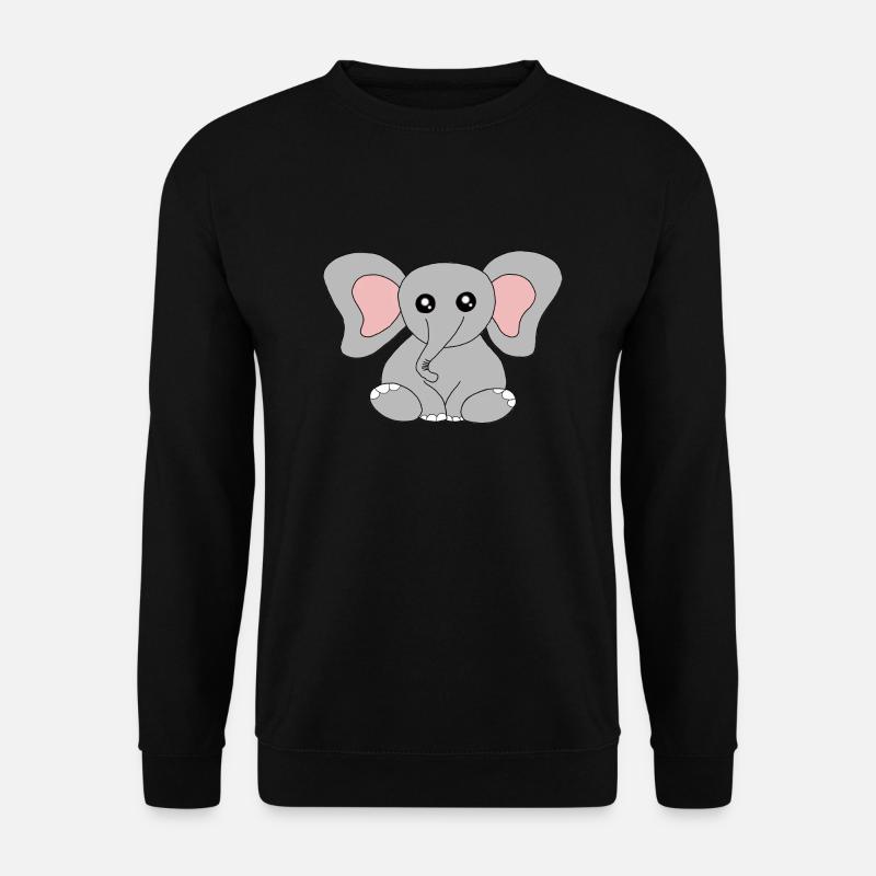 Elephant baby - Unisex Sweatshirt - black