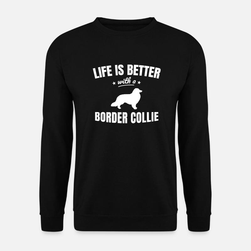 Border Collie - Unisex Sweatshirt - black