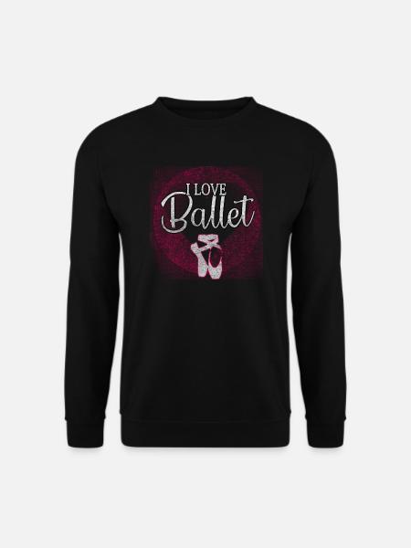 Danseur de ballet - Sweat-shirt Unisexe - noir