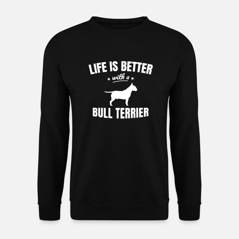 Bullterrier - Unisex Pullover - Schwarz