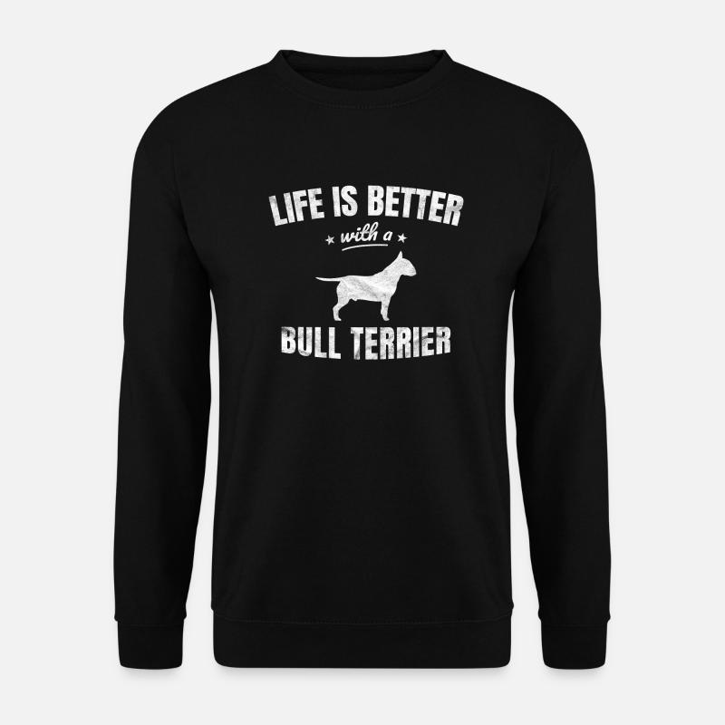 Bull Terrier Bull Terrier Funny Gift - Unisex Sweatshirt - black