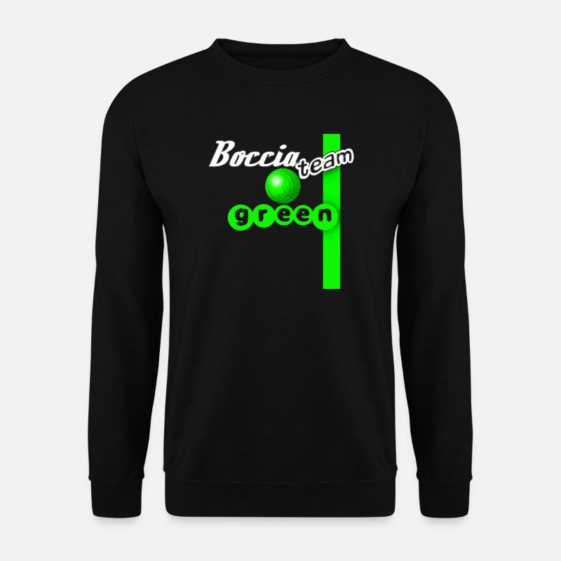 Bocce Team Green - Unisex Sweatshirt - black