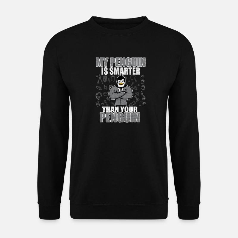 Pinguin Bildung - Unisex Pullover - Schwarz