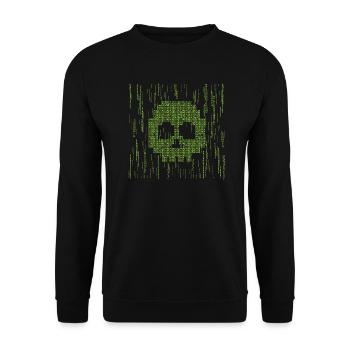 Pirate pirate - Sweat-shirt Unisexe - noir - Devant - Alina (178cm) & Michal (187cm)