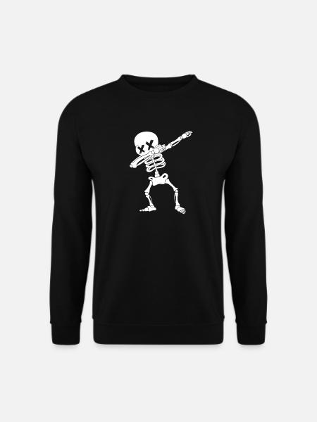 skeleton - Unisex Sweatshirt - black