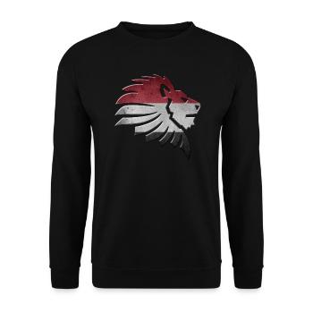 Jemen - Unisex Pullover - Schwarz - Vorne - Alina (178cm) & Michal (187cm)