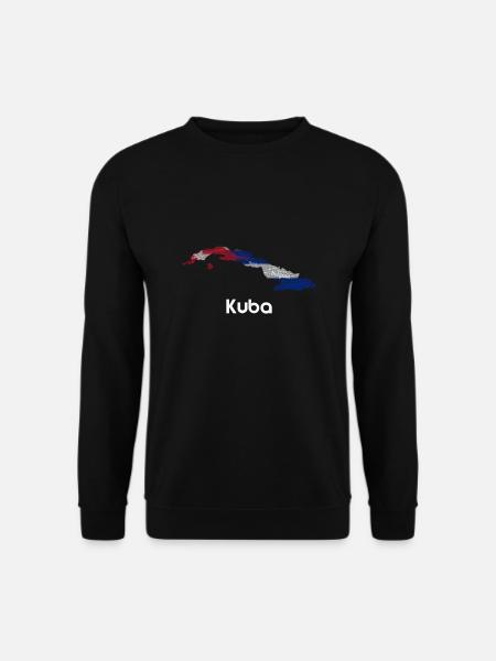 Kuba - Unisex Pullover - Schwarz