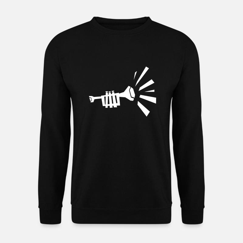 Trumpet - Unisex Sweatshirt - black