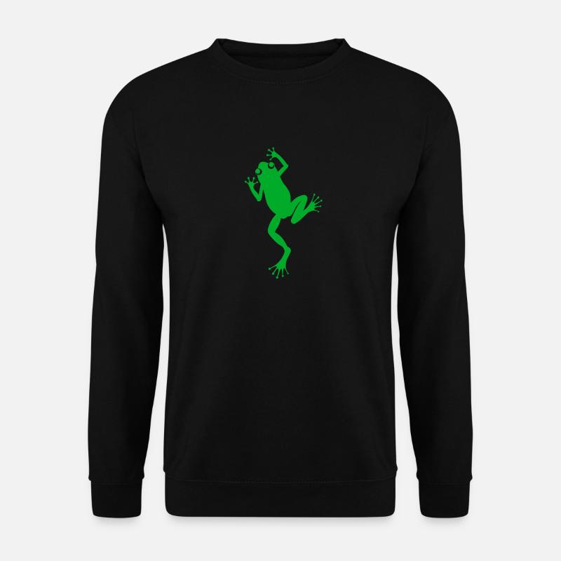 Frosch - Unisex Pullover - Schwarz