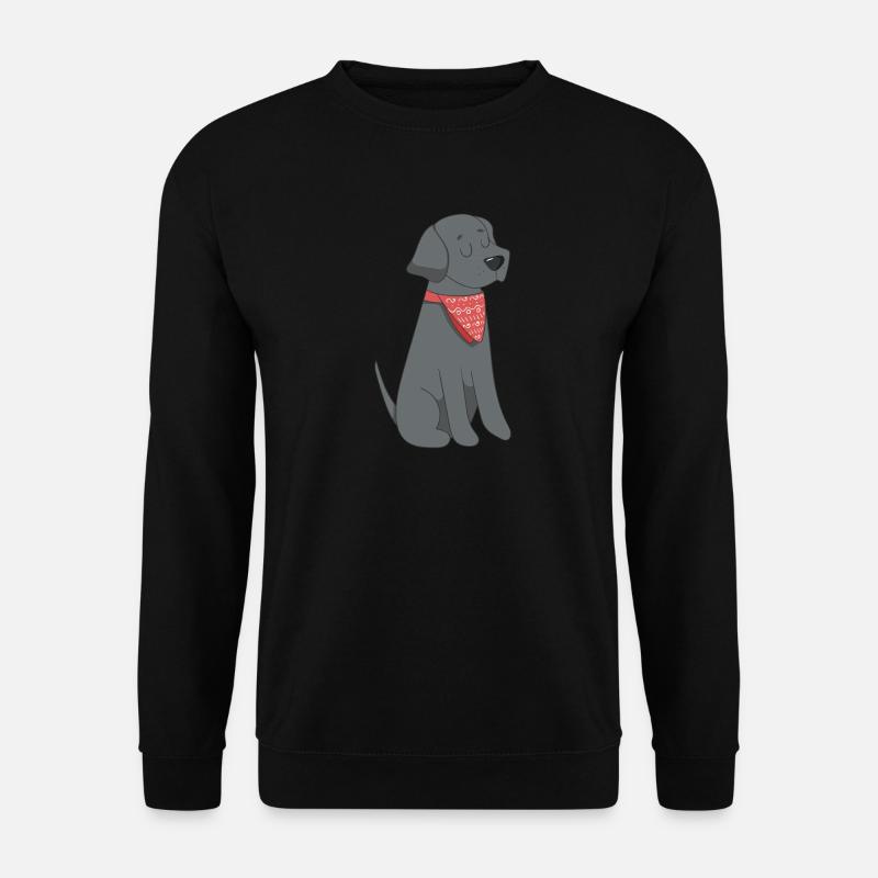 Hund - Unisex Pullover - Schwarz
