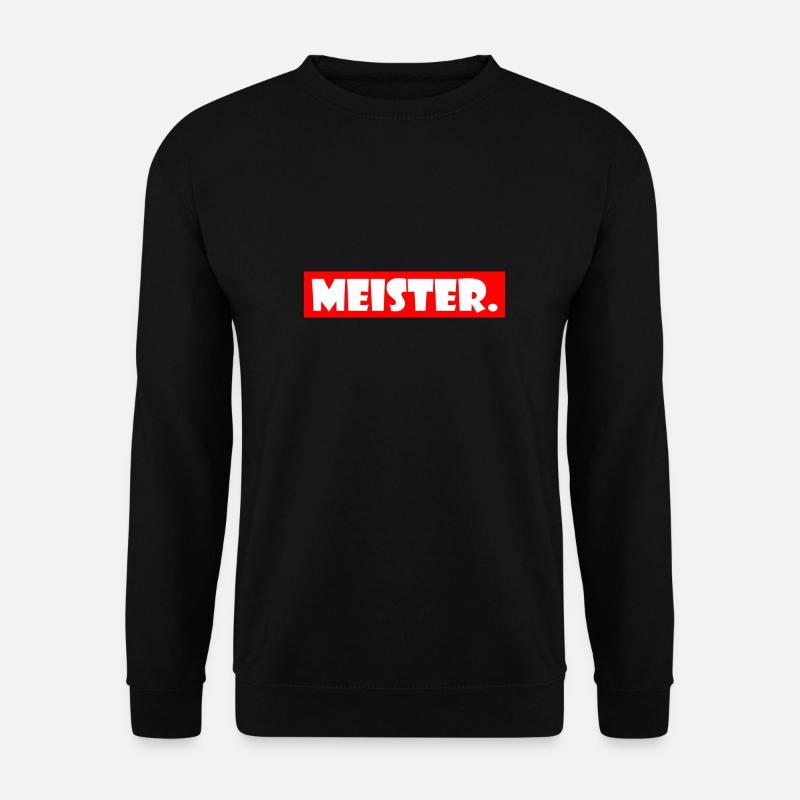 master - Unisex Sweatshirt - black