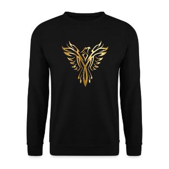 Phoenix Gold - Sweat-shirt Unisexe - noir - Devant - Alina (178cm) & Michal (187cm)